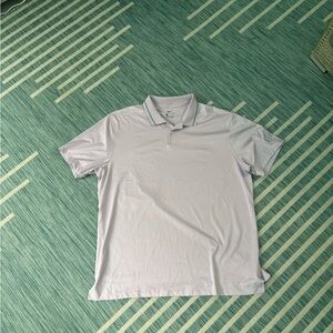 Nike Men's Light Pink Polo Shirt